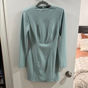Lulus Mint Green Women’s key hole back Dress